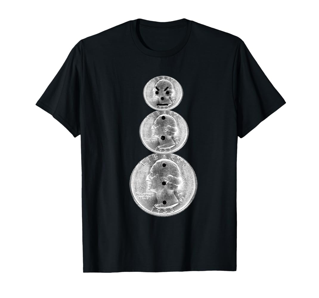 Amazon.com: Jeezy Angry Quarter Snowman Funny Tee T-Shirt